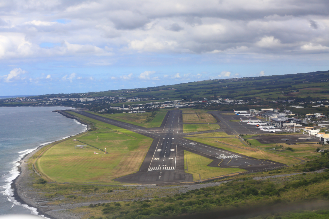 Reunion lotnisko w Saint-Denis